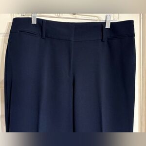 LOFT Midnight Blue/Navy Pants Trousers~sz 12 Julie~Excellent